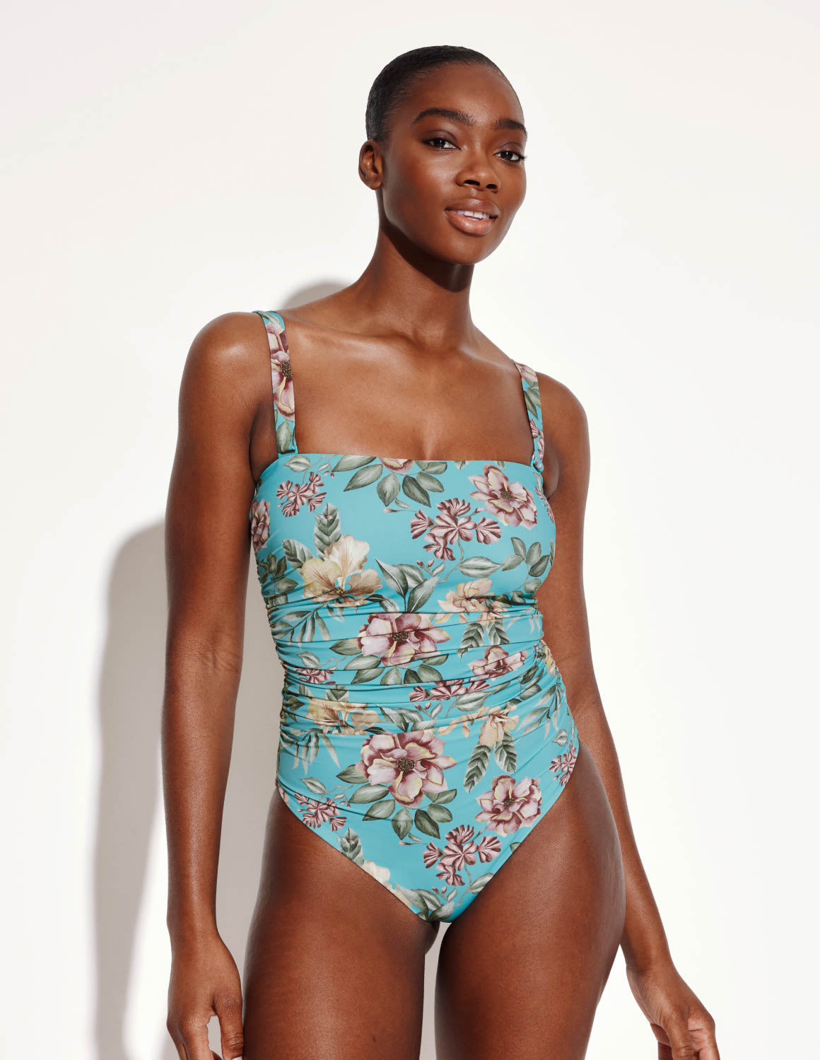Sculpt Ruched One Piece Swimsuit – Knix Canada