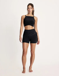 Maya is 5’10”, and wearing KNIX S  | Black