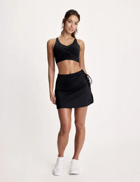 Maya is 5’10”, and wearing KNIX S  | Black