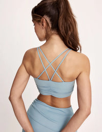 Maya is a 32A and wearing KNIX S | Blue Mist