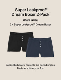 Super Leakproof® Dream Boxer 2-Pack