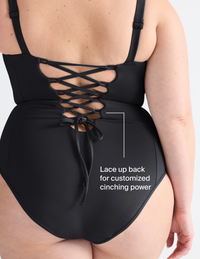 Lace up back for customized cinching power  | General