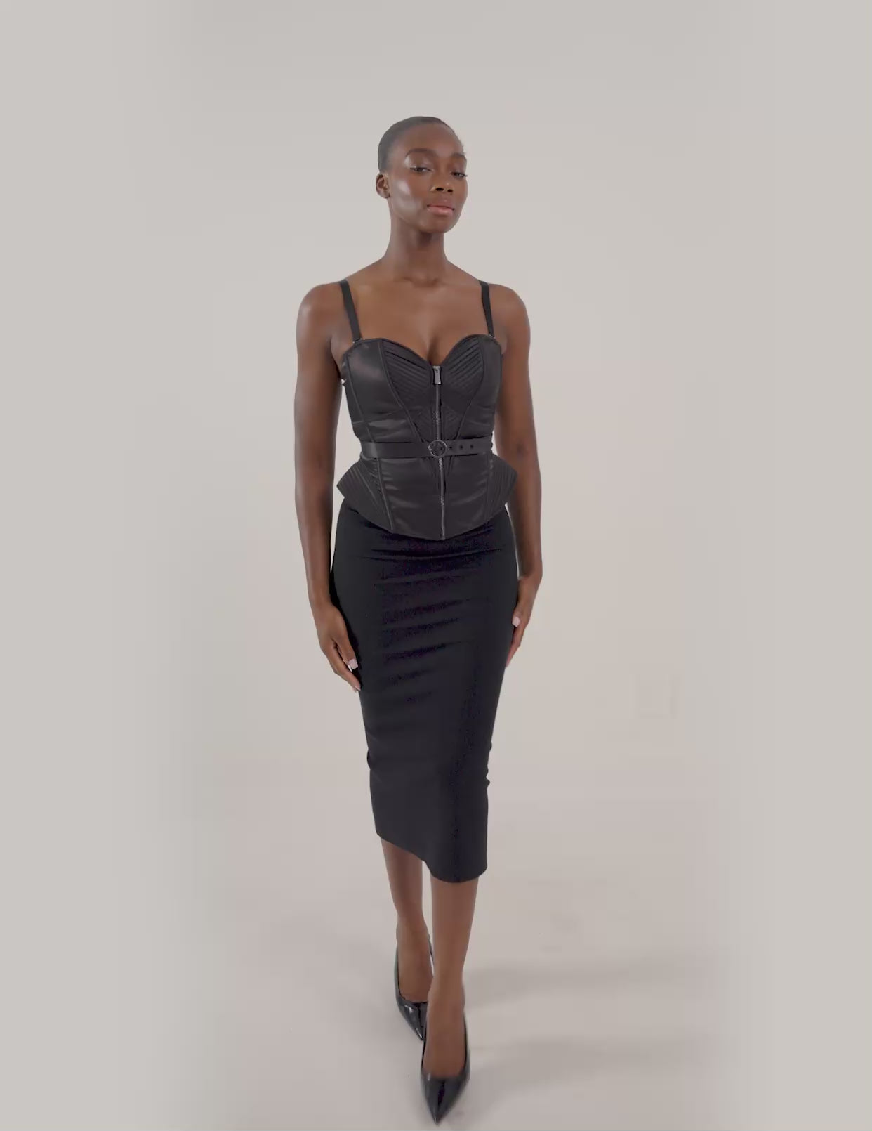 The Nesta™ Silver Flames Corset – Knix Canada